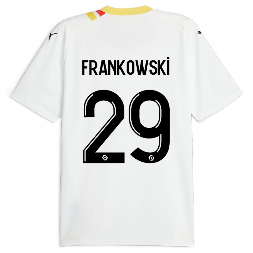 Mulher Camisola Przemyslaw Frankowski #29 Preto Alternativa 2023/24 Camisa Brasil