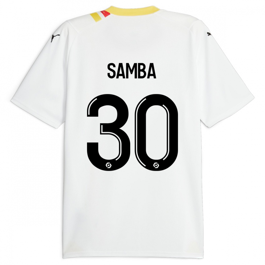 Mulher Camisola Brice Samba #30 Preto Alternativa 2023/24 Camisa Brasil