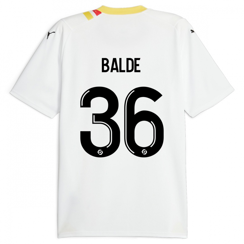 Mulher Camisola Ibrahima Baldé #36 Preto Alternativa 2023/24 Camisa Brasil