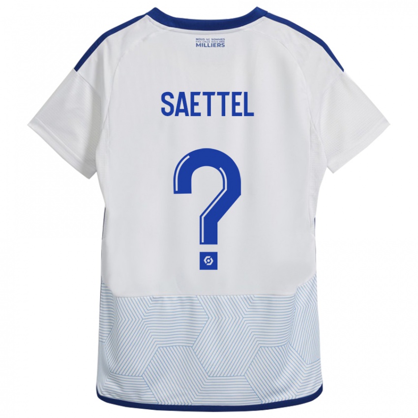 Mulher Camisola Tom Saettel #0 Branco Alternativa 2023/24 Camisa Brasil