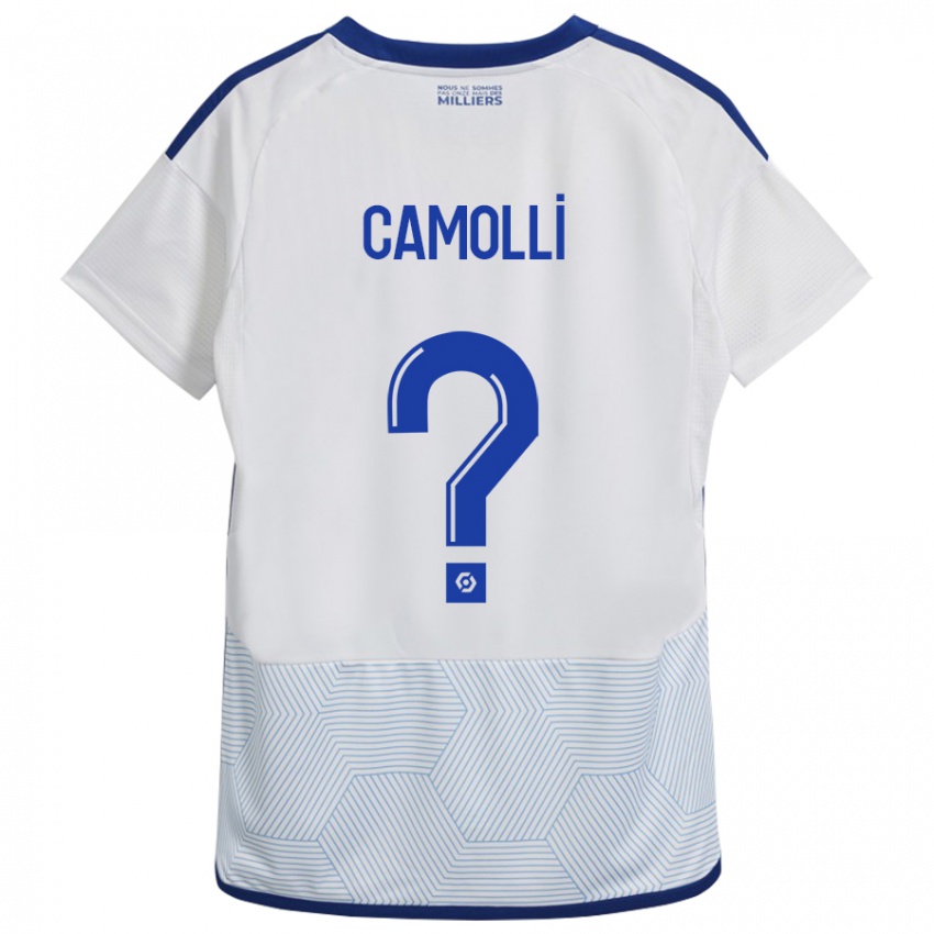 Mulher Camisola Benjamin Camolli #0 Branco Alternativa 2023/24 Camisa Brasil