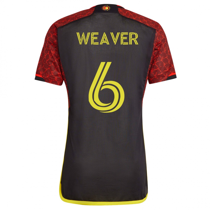 Mulher Camisola Morgan Weaver #6 Laranja Alternativa 2023/24 Camisa Brasil