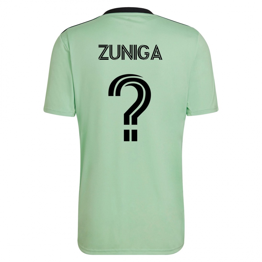 Mulher Camisola Abner Zuñiga #0 Luz Verde Alternativa 2023/24 Camisa Brasil