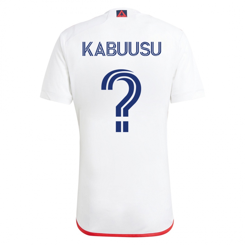 Mulher Camisola Jamie Kabuusu #0 Branco Vermelho Alternativa 2023/24 Camisa Brasil