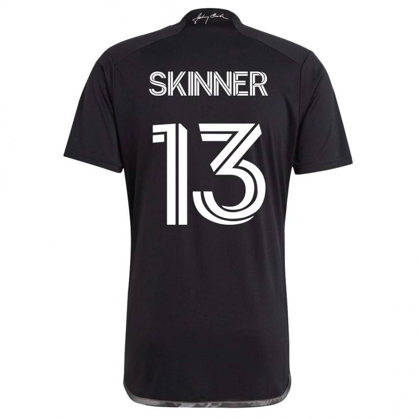 Mulher Camisola Joey Skinner #13 Preto Alternativa 2023/24 Camisa Brasil