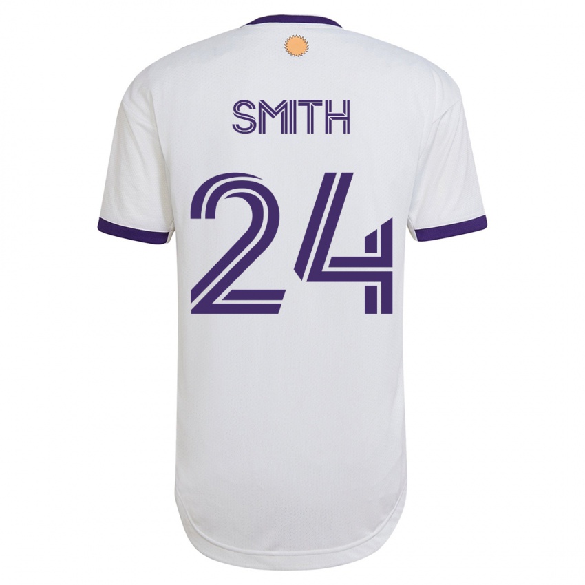Mulher Camisola Kyle Smith #24 Branco Alternativa 2023/24 Camisa Brasil