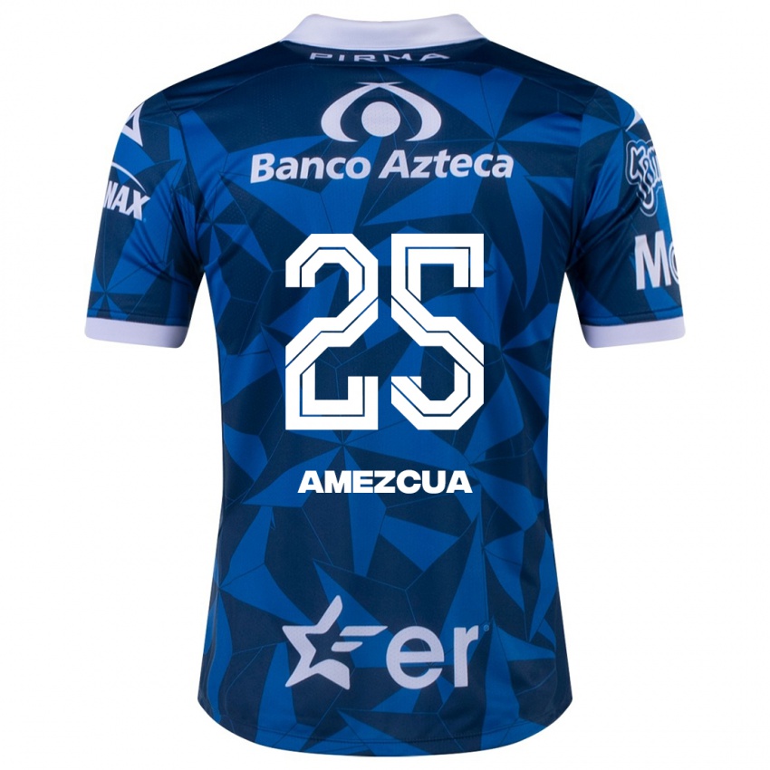 Mulher Camisola Mariana Amezcua #25 Azul Alternativa 2023/24 Camisa Brasil