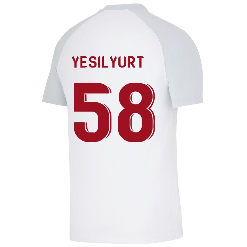 Mulher Camisola Ali Yeşilyurt #58 Branco Alternativa 2023/24 Camisa Brasil