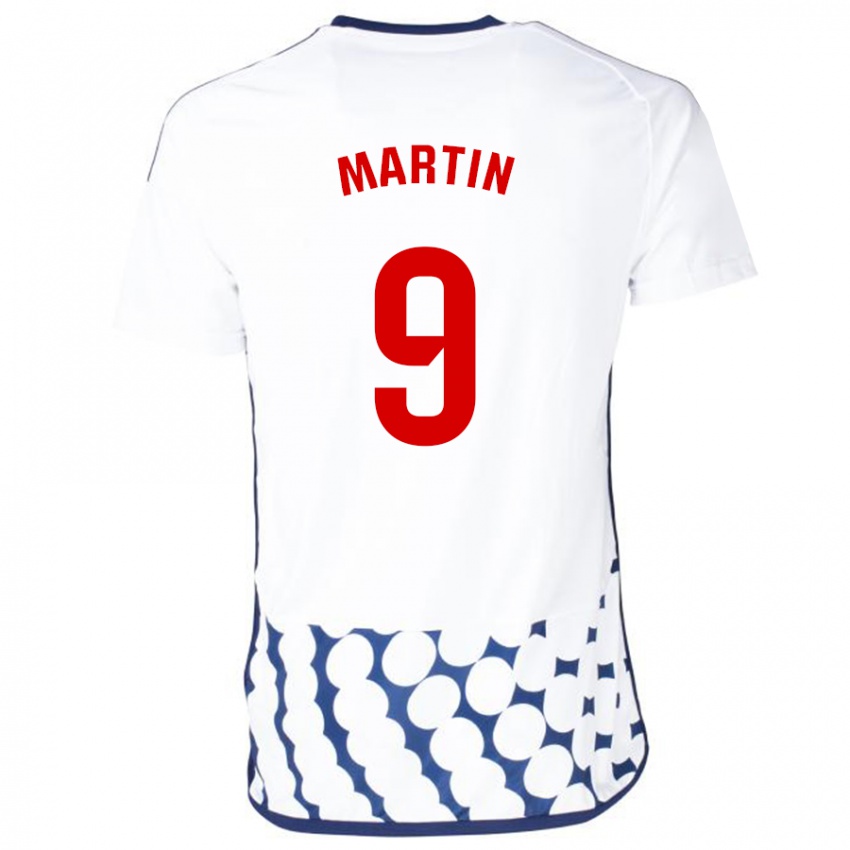 Mulher Camisola Carlos Martin #9 Branco Alternativa 2023/24 Camisa Brasil