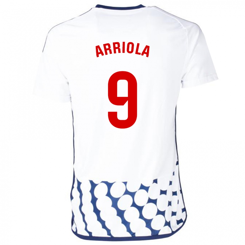 Mulher Camisola Marcos Arriola #9 Branco Alternativa 2023/24 Camisa Brasil