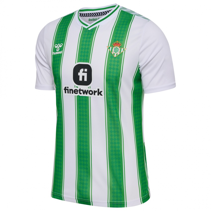 Criança Camisola José María Ortega #0 Branco Principal 2023/24 Camisa Brasil