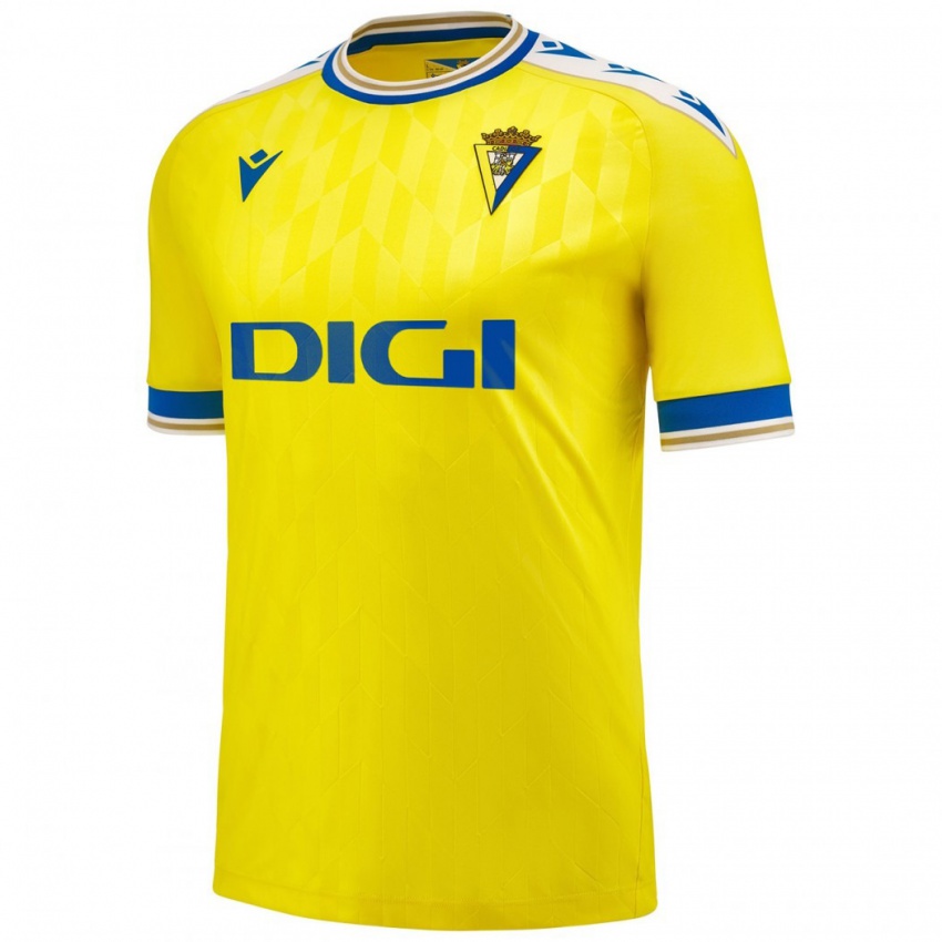 Criança Camisola Ruben Sobrino #7 Amarelo Principal 2023/24 Camisa Brasil