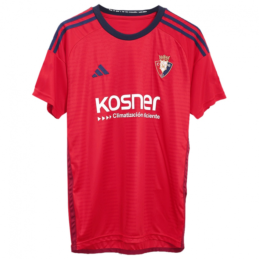 Criança Camisola Iker González #0 Vermelho Principal 2023/24 Camisa Brasil