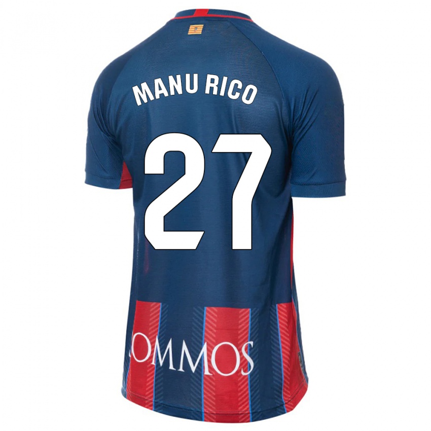 Criança Camisola Manu Rico #27 Marinha Principal 2023/24 Camisa Brasil