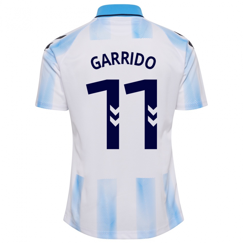 Criança Camisola Rafael Garrido #11 Branco Azul Principal 2023/24 Camisa Brasil