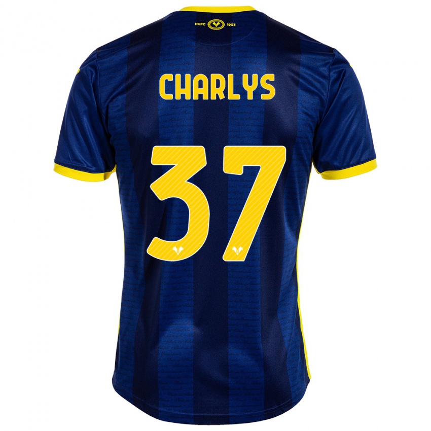 Criança Camisola Charlys #37 Marinha Principal 2023/24 Camisa Brasil