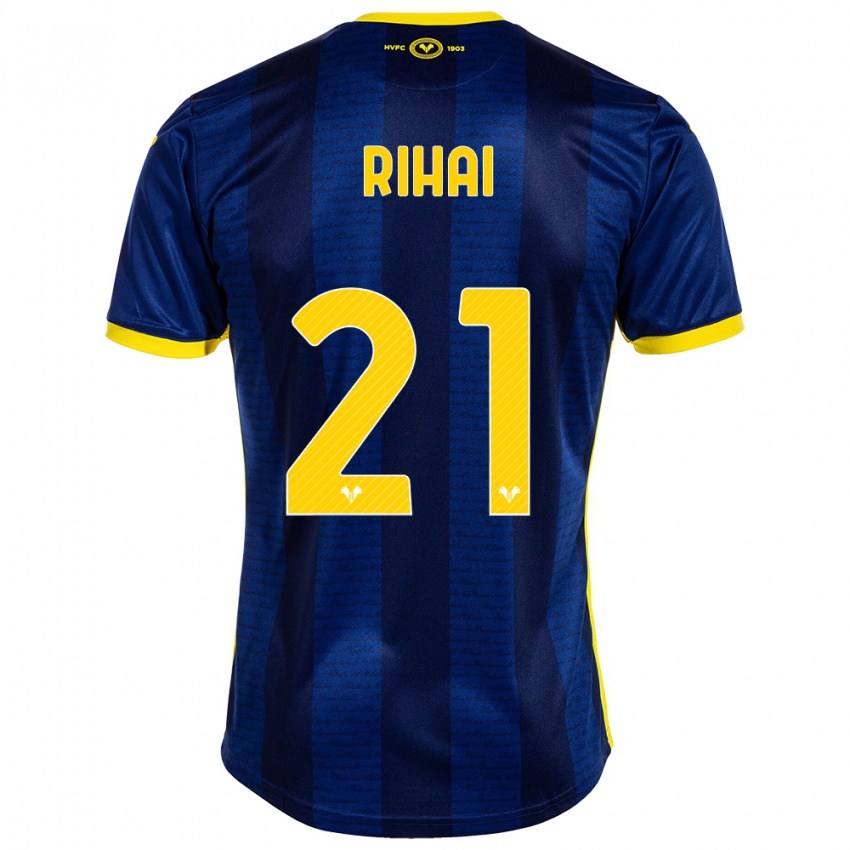 Criança Camisola Aiman Rihai #21 Marinha Principal 2023/24 Camisa Brasil