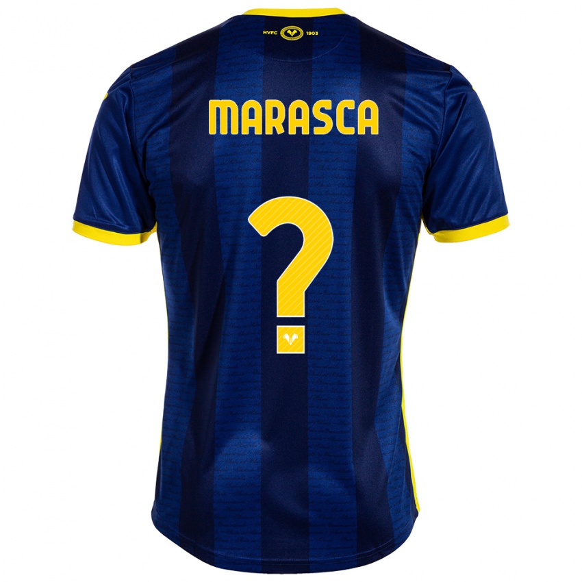 Criança Camisola João Marasca #0 Marinha Principal 2023/24 Camisa Brasil