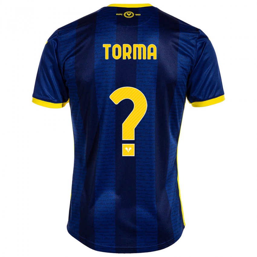 Criança Camisola Salvatore Torma #0 Marinha Principal 2023/24 Camisa Brasil