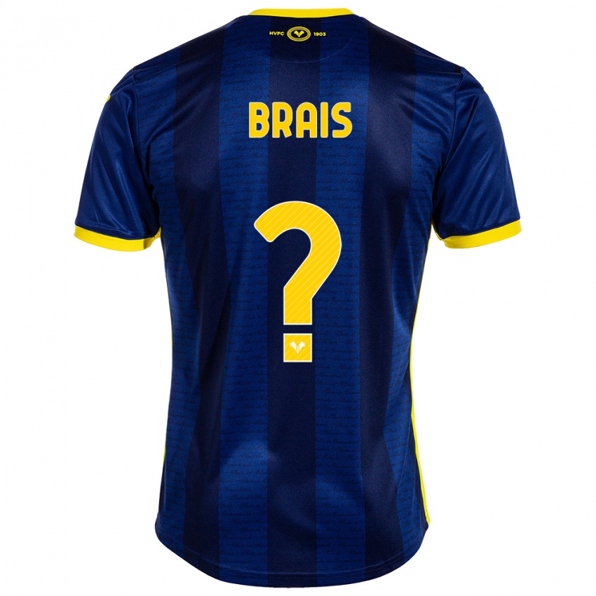 Criança Camisola Alessandro Brais #0 Marinha Principal 2023/24 Camisa Brasil