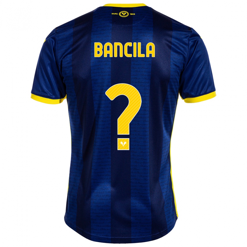 Criança Camisola Darius Bancila #0 Marinha Principal 2023/24 Camisa Brasil