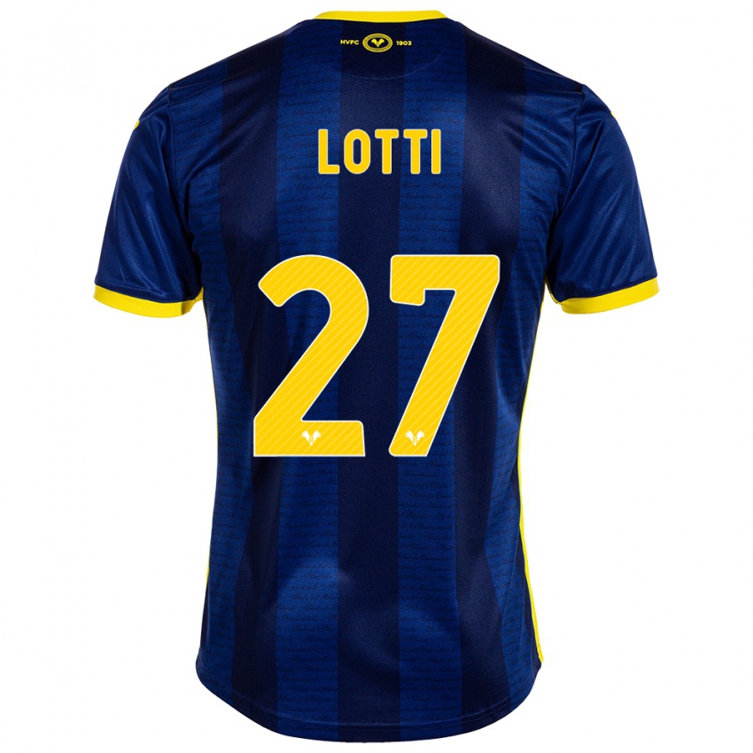 Criança Camisola Irene Lotti #27 Marinha Principal 2023/24 Camisa Brasil