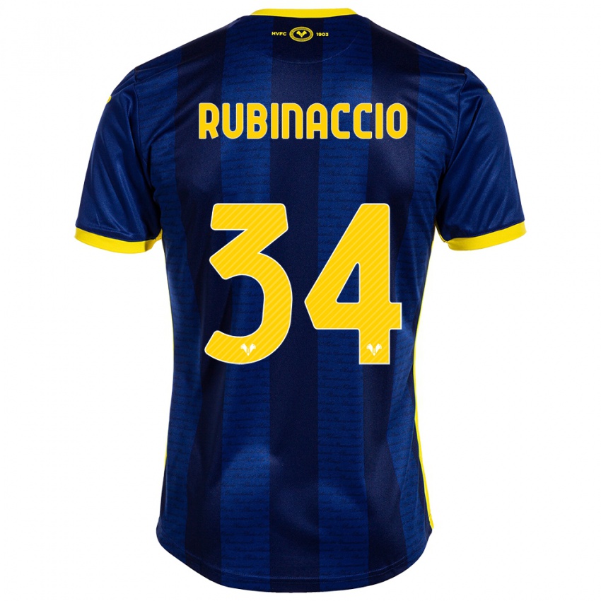 Criança Camisola Nikol Rubinaccio #34 Marinha Principal 2023/24 Camisa Brasil