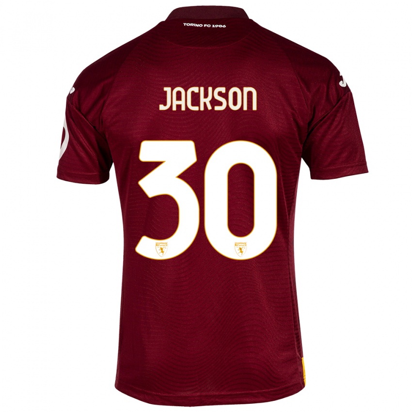 Criança Camisola Michael Jackson #30 Vermelho Escuro Principal 2023/24 Camisa Brasil