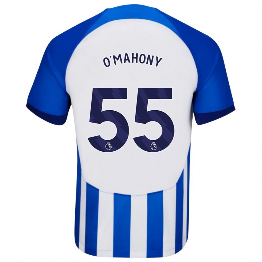 Criança Camisola Mark O'mahony #55 Azul Principal 2023/24 Camisa Brasil