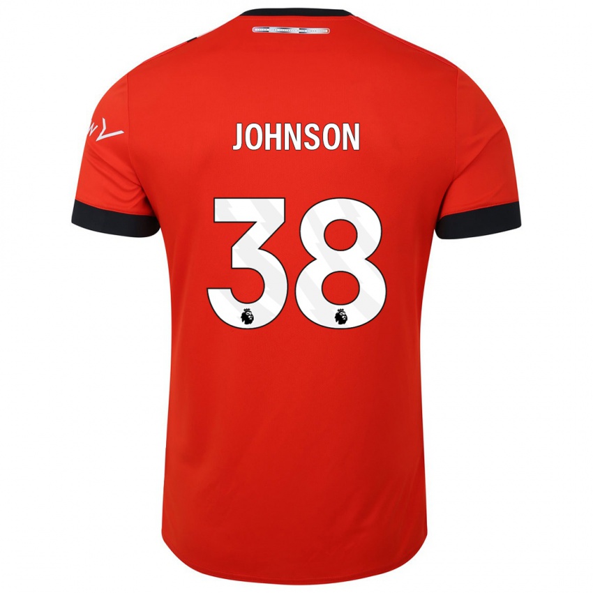 Criança Camisola Joe Johnson #38 Vermelho Principal 2023/24 Camisa Brasil