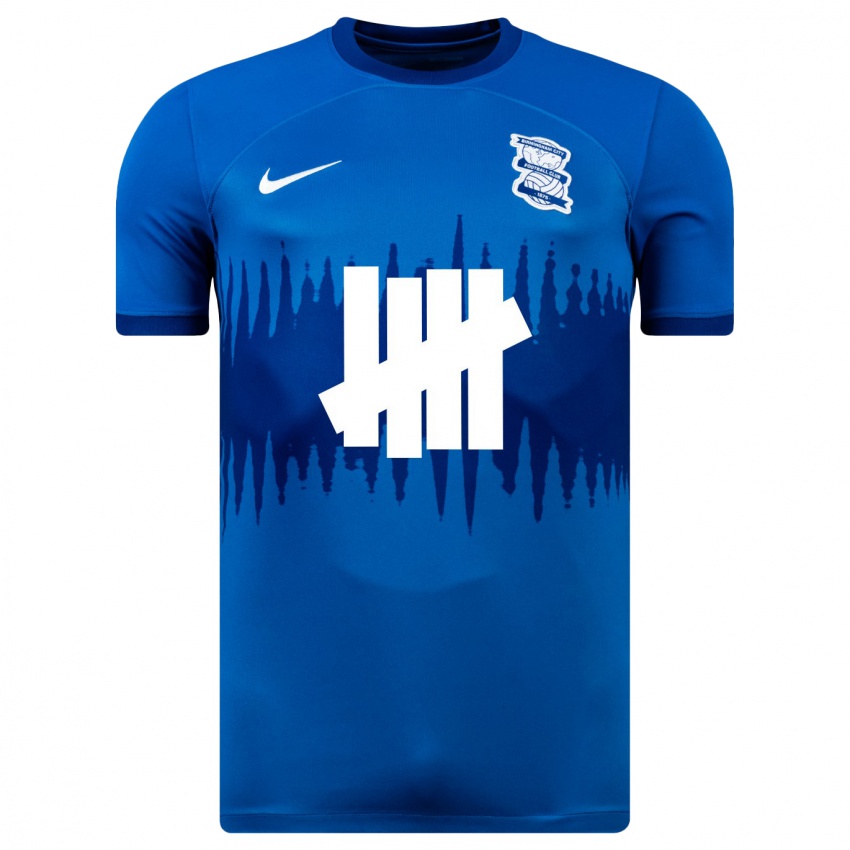 Criança Camisola Yusuf Ahmed #0 Azul Principal 2023/24 Camisa Brasil