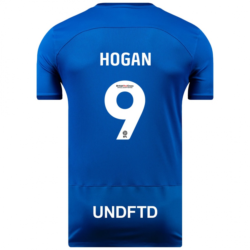 Criança Camisola Scott Hogan #9 Azul Principal 2023/24 Camisa Brasil