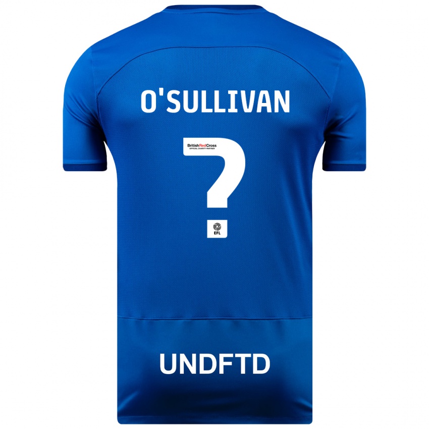 Criança Camisola William O'sullivan #0 Azul Principal 2023/24 Camisa Brasil