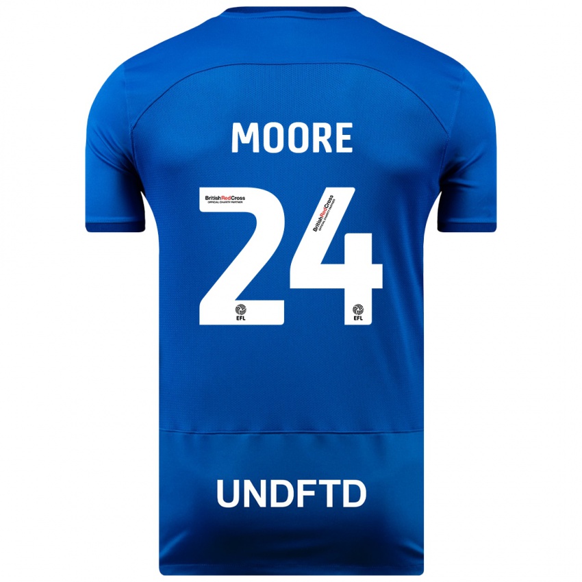 Criança Camisola Jade Ellis Moore #24 Azul Principal 2023/24 Camisa Brasil