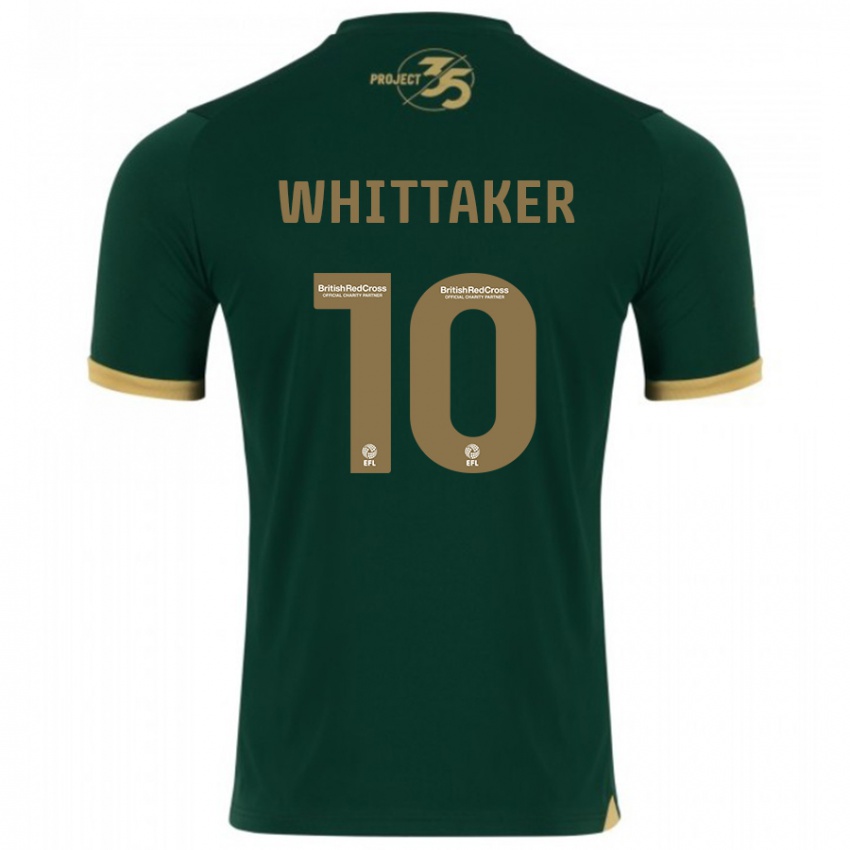 Criança Camisola Morgan Whittaker #10 Verde Principal 2023/24 Camisa Brasil