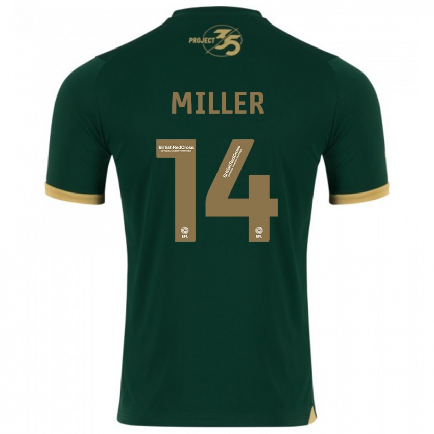 Criança Camisola Mickel Miller #14 Verde Principal 2023/24 Camisa Brasil