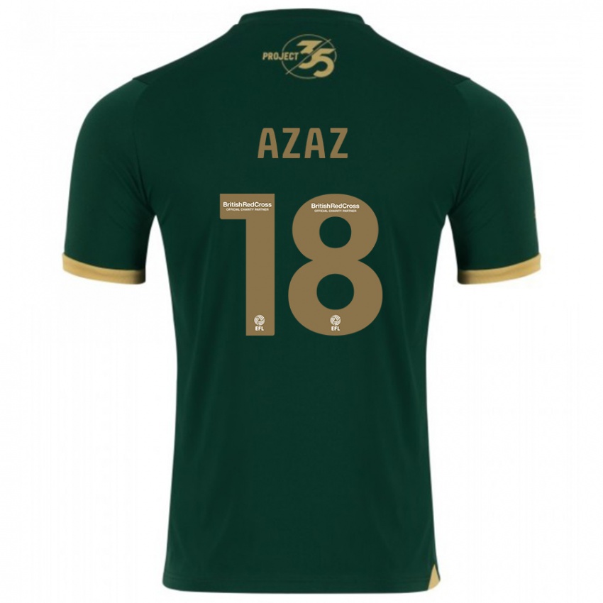 Criança Camisola Finn Azaz #18 Verde Principal 2023/24 Camisa Brasil