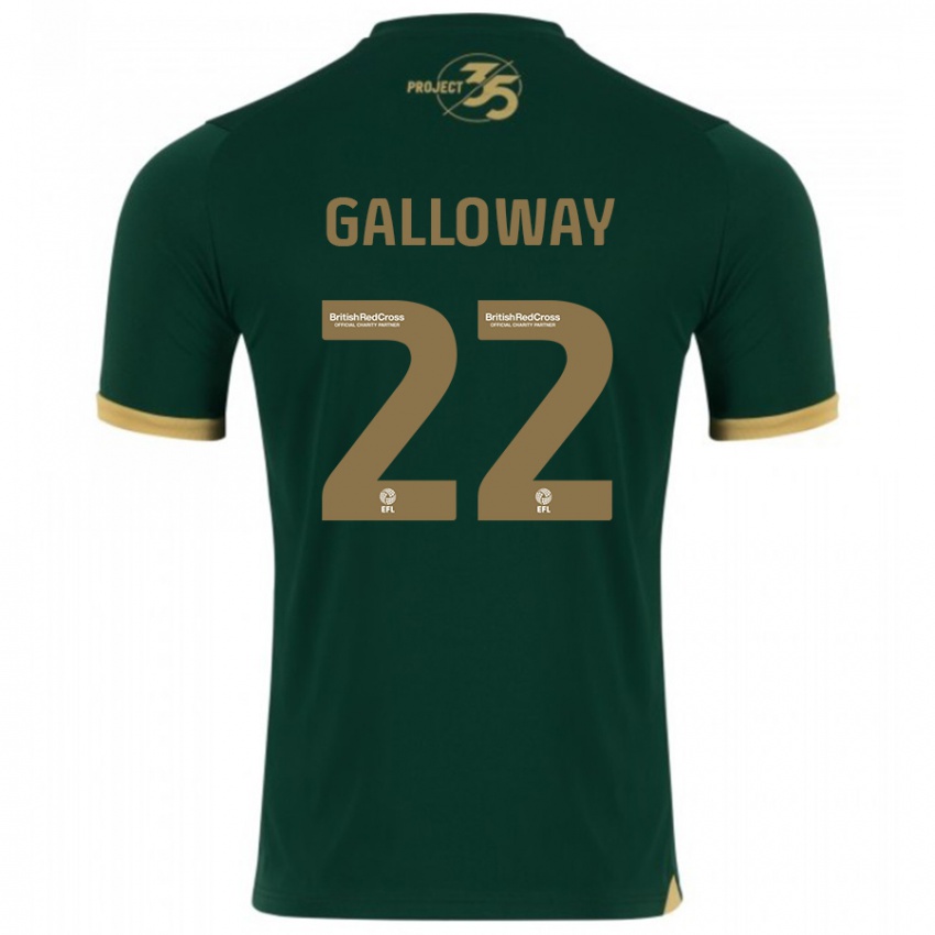 Criança Camisola Brendan Galloway #22 Verde Principal 2023/24 Camisa Brasil