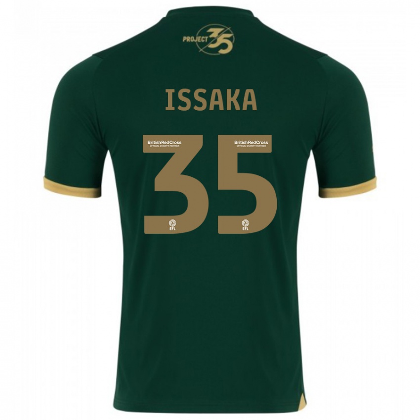 Criança Camisola Freddie Issaka #35 Verde Principal 2023/24 Camisa Brasil