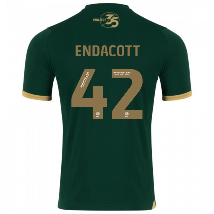Criança Camisola Jack Endacott #42 Verde Principal 2023/24 Camisa Brasil