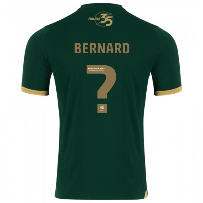 Criança Camisola Josh Bernard #0 Verde Principal 2023/24 Camisa Brasil