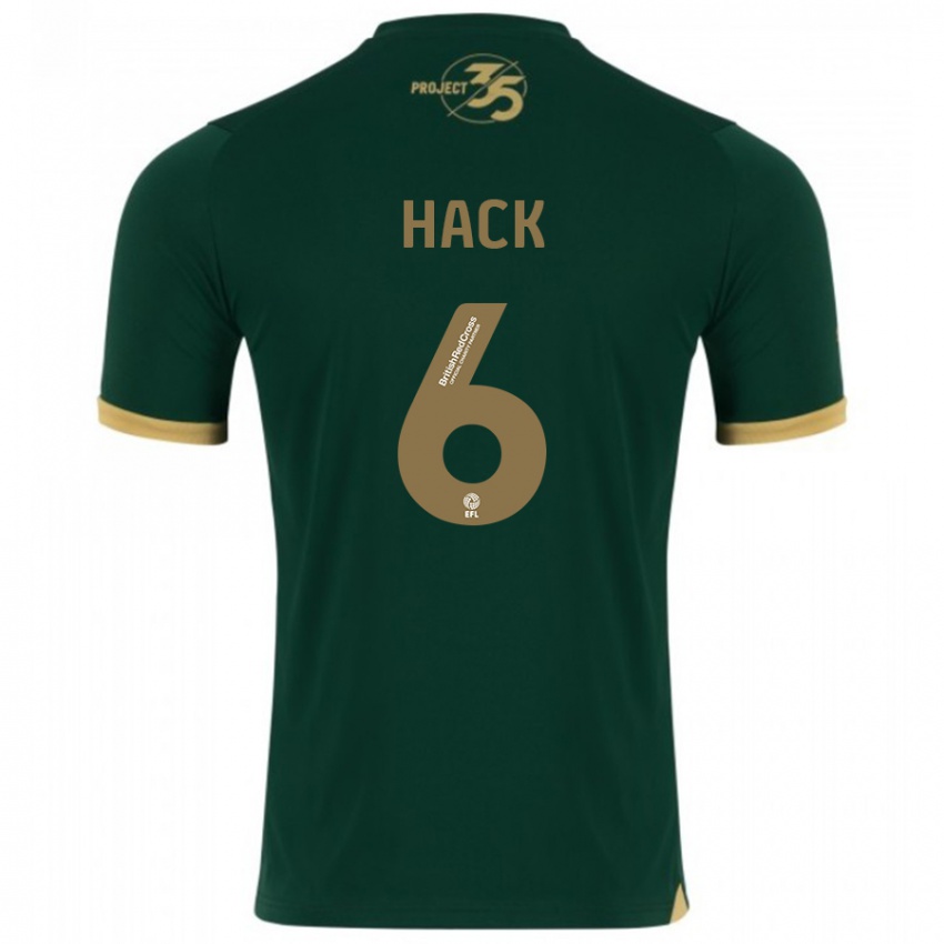 Criança Camisola Lucy Hack #6 Verde Principal 2023/24 Camisa Brasil