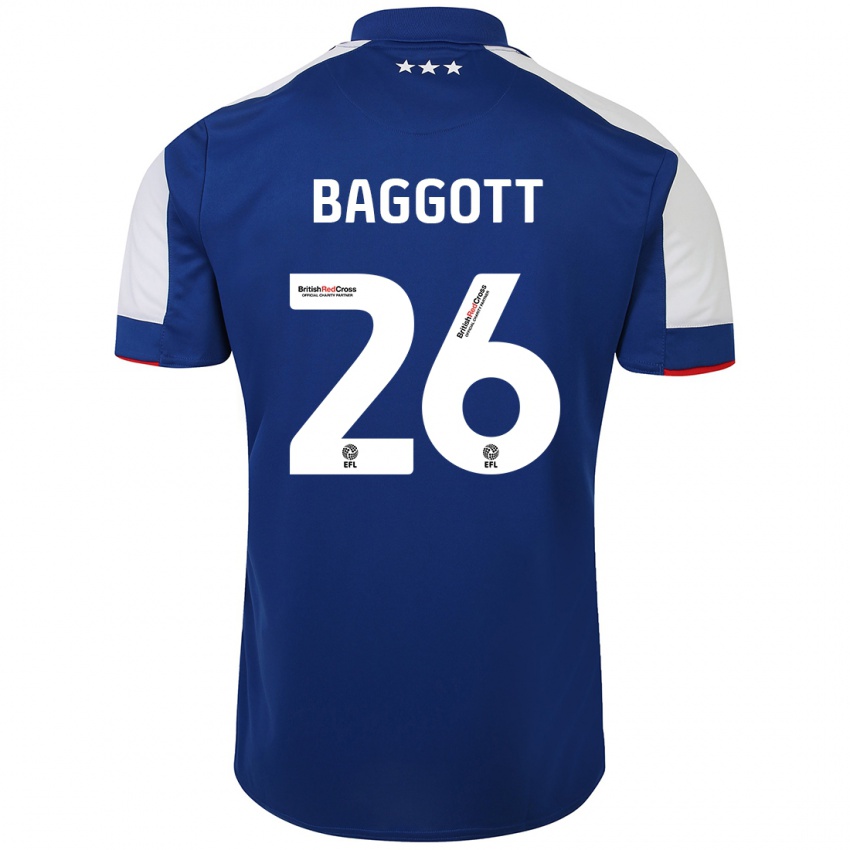 Criança Camisola Elkan Baggott #26 Azul Principal 2023/24 Camisa Brasil