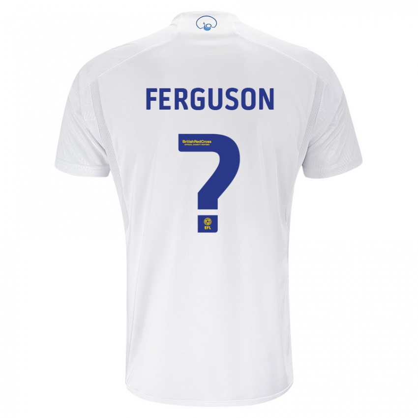 Criança Camisola Connor Ferguson #0 Branco Principal 2023/24 Camisa Brasil