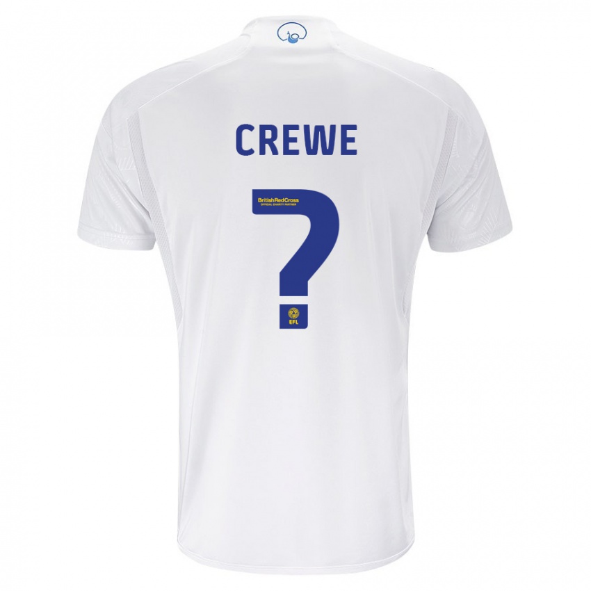 Criança Camisola Charlie Crewe #0 Branco Principal 2023/24 Camisa Brasil