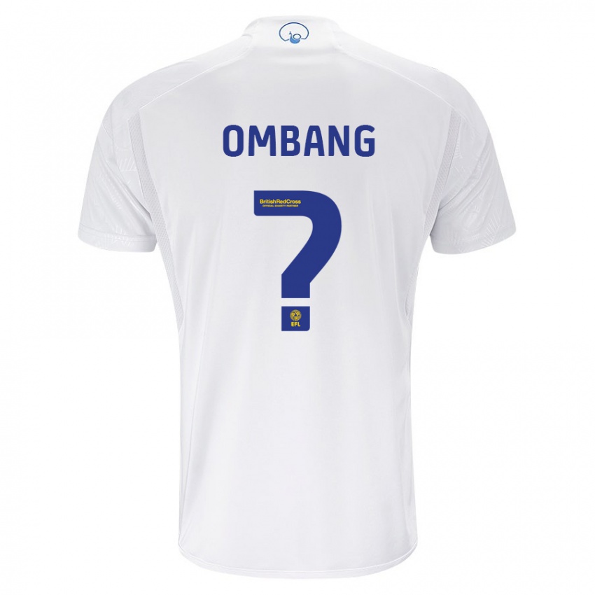 Criança Camisola Darryl Ombang #0 Branco Principal 2023/24 Camisa Brasil