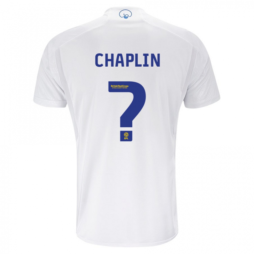 Criança Camisola Rhys Chadwick-Chaplin #0 Branco Principal 2023/24 Camisa Brasil