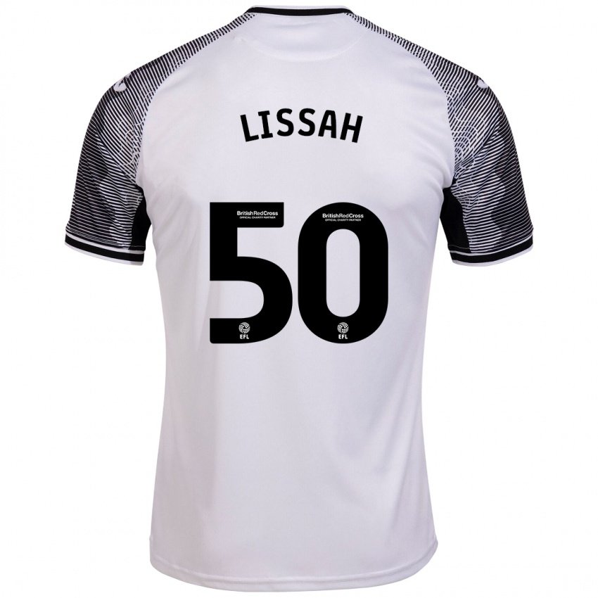 Criança Camisola Filip Lissah #50 Branco Principal 2023/24 Camisa Brasil