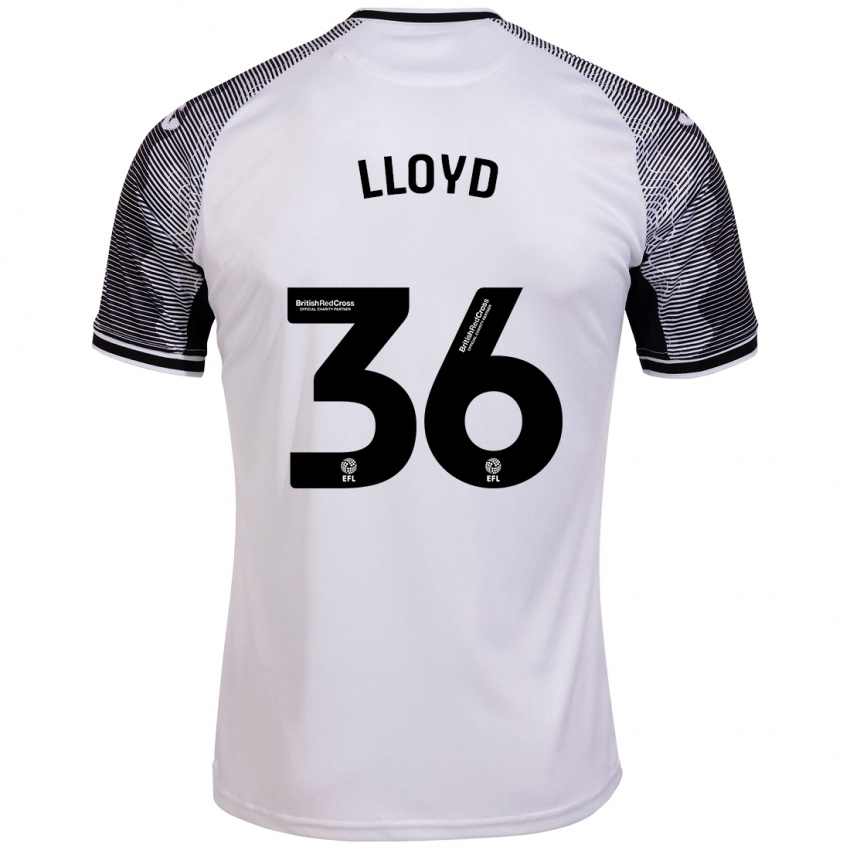 Criança Camisola Ben Lloyd #36 Branco Principal 2023/24 Camisa Brasil