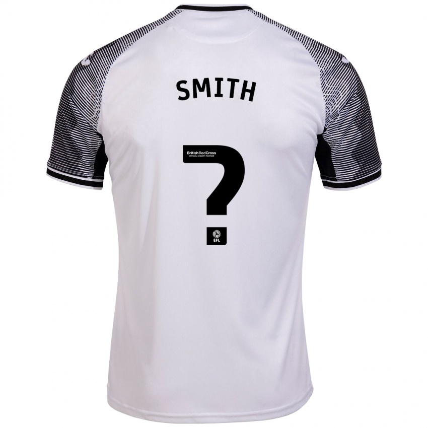 Criança Camisola Liam Smith #0 Branco Principal 2023/24 Camisa Brasil